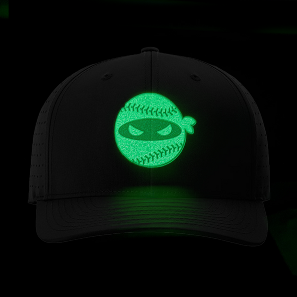 Performance Snapback Black (Glow in the Dark Logo)