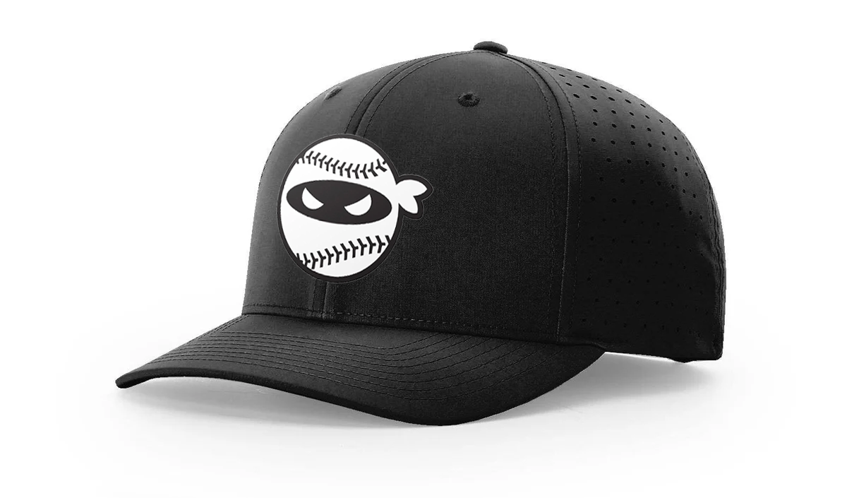 Performance Snapback Black (Glow in the Dark Logo) – Pitching Ninja