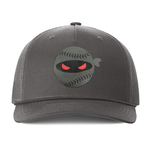 Charcoal Demon Eyes Hat – Pitching Ninja