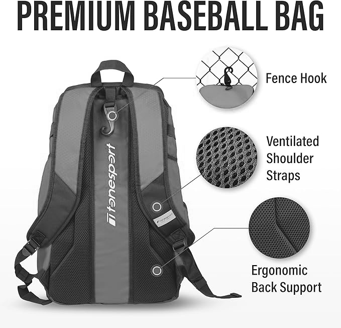 Premium Pitching Ninja Baseball Backpack - Main Image