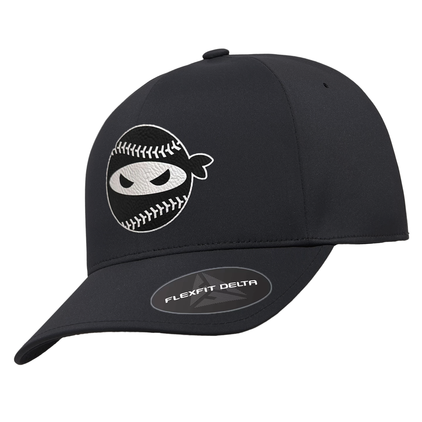 Black Flexfit Delta Hat